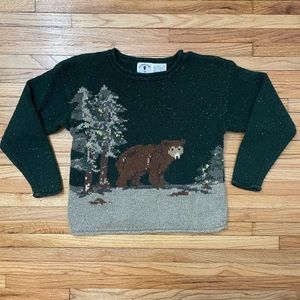 KiteStrings Youth Bear Sweater